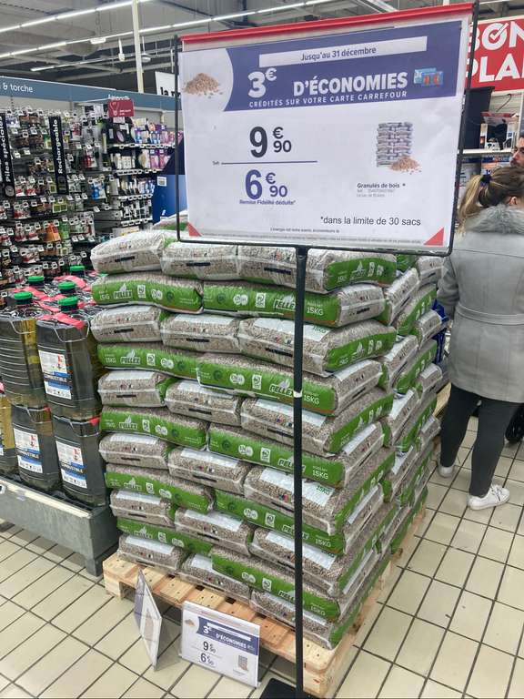 Sac pellets - 15Kg (via 3€ fidélité), Lorient (56)