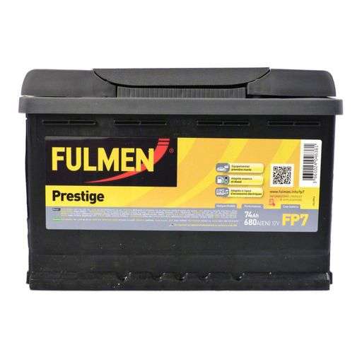 40% de remise immédiate sur une sélection de batteries auto Fulmen - Ex :  680A, 74Ah –