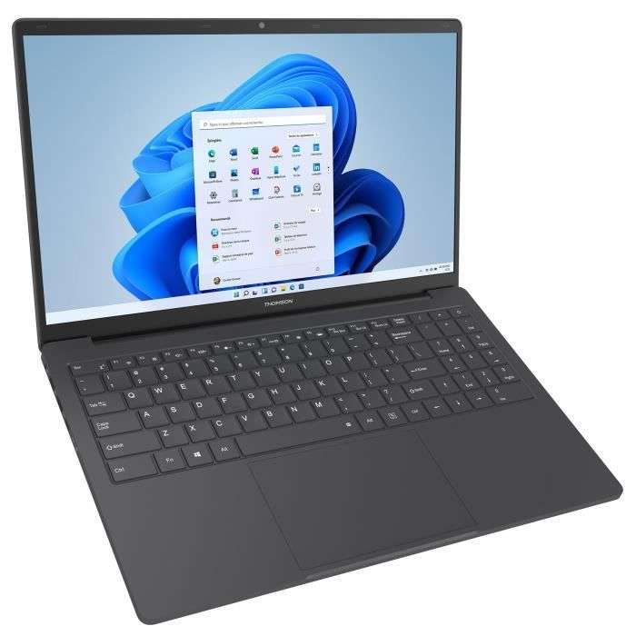 PC Portable Ultrabook 15,6" Thomson TH15I516BK512 - FHD, Core i5 (8ème génération), RAM 16Go, 512Go SSD, Windows 11