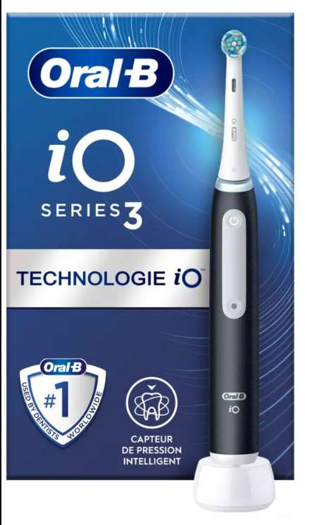 Brosse à dents électriques Oral-b iO Série 3 – Différentes variétés (via 69,30€ sur carte de fidélité et ODR 20€)