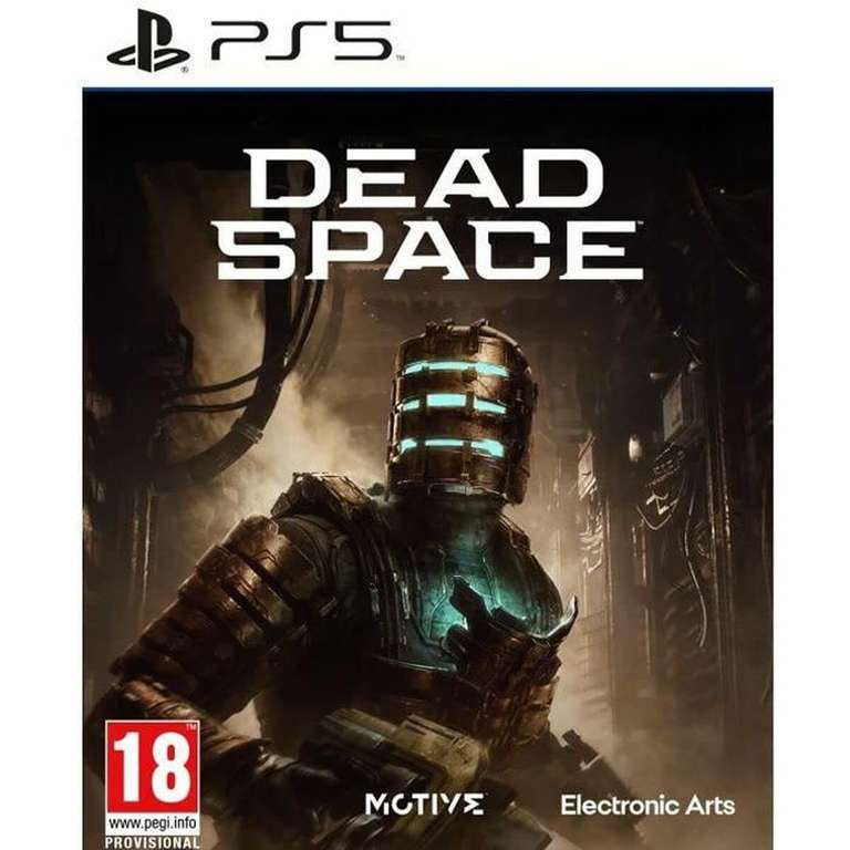 Dead Space Remake sur PS5 (+10€ en cagnotte CDAV)