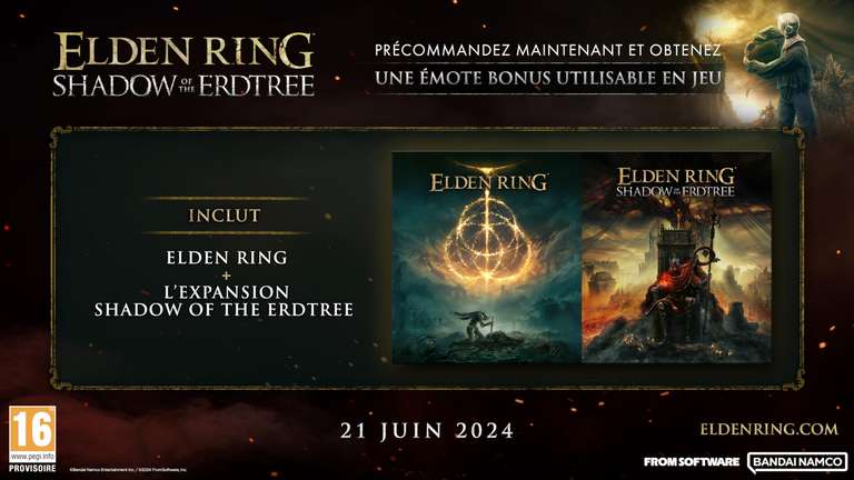 Elden Ring Shadow of the Erdtree édition PS5