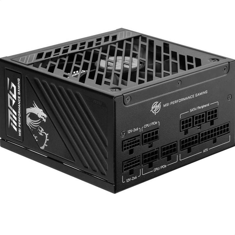 Alimentation PC MSI MPG A1000GS - 1000W, ATX 3.1, PCIe 5.1, 80 Plus Gold Modulaire — promo Tech