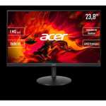 Ecran PC 23.8" Acer CBA242YABIR - Full HD, Dalle VA, 75 Hz, 1 ms, FreeSync, pied réglable