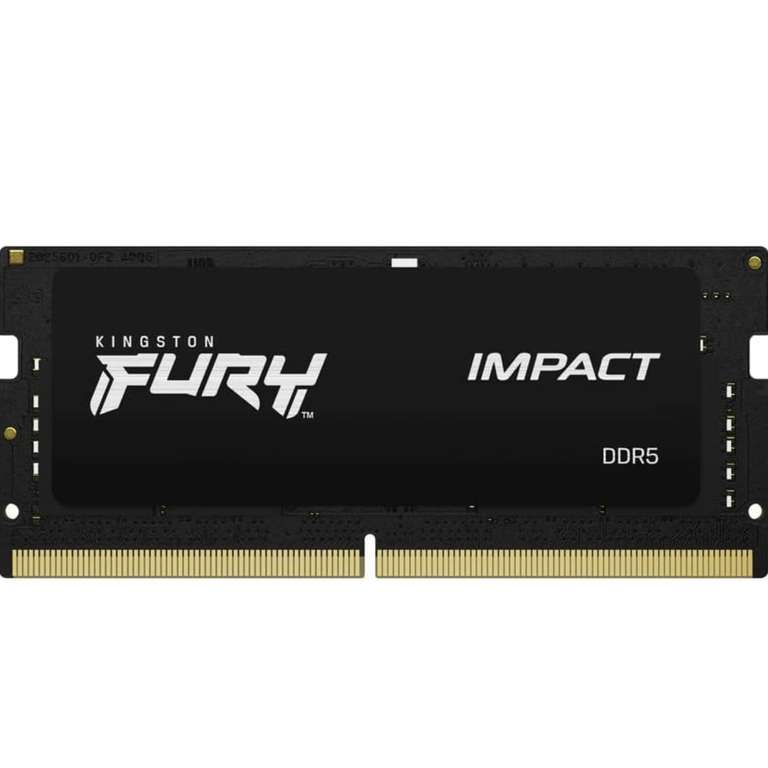 Kit mémoire RAM Kingston FURY Impact 32Go (2x16Go) - DDR5 SODIMM