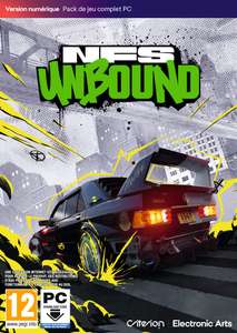 Need for Speed Unbound PCWIN sur PC (Dématérialisé - Code EA Origins)