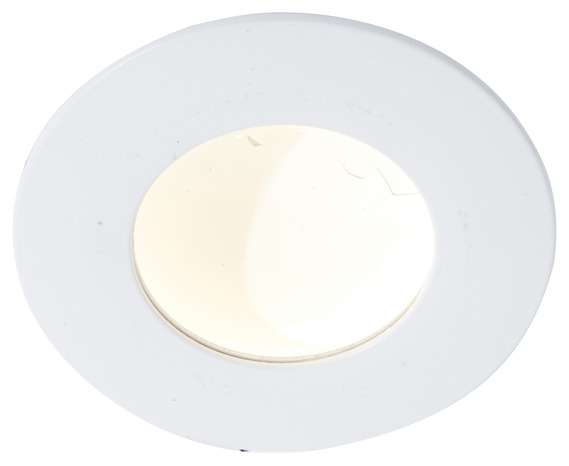 Lot de 3 spots invisibles fixes LED intégrée blanc IP20 Colours