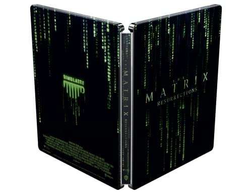 Steelbook Matrix Resurrections 4K Ultra-HD + 2 Blu-Ray