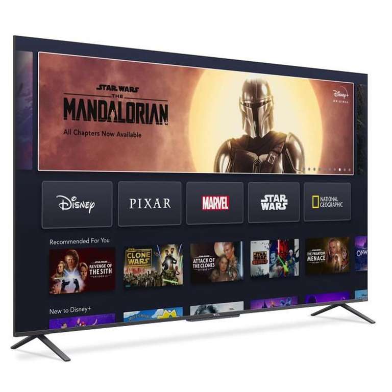 TV QLED 65" TCL 65C721 - UHD 4K, Dolby Vision, son Dolby Atmos ONKYO, Android TV, 4 x HDMI 2.1 (ODR de 100€)