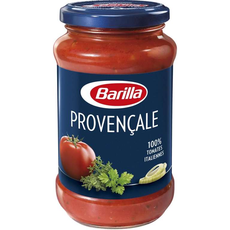Pot de sauce tomate Barilla (plusieurs variétés)