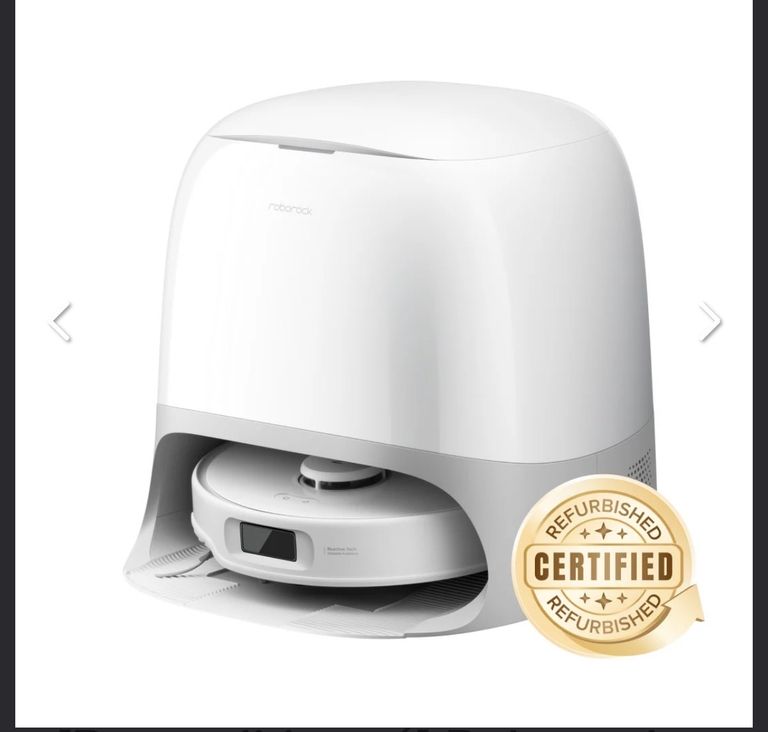 Reconditionné : Roborock Qrevo Curv S5X robot aspirateur laveur avec station d’accueil multifonctionnelle 3.0 — Roborock