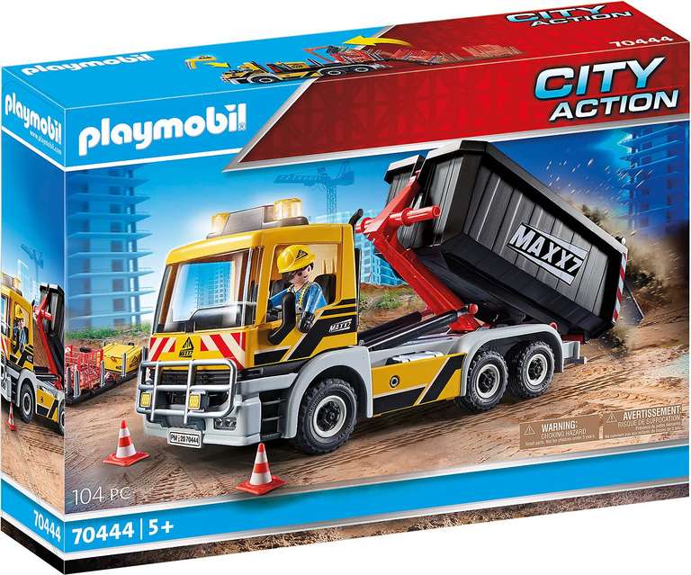 PLAYMOBIL CITY ACTION - STARTER PACK PLATEFORME DE CONSTRUCTION