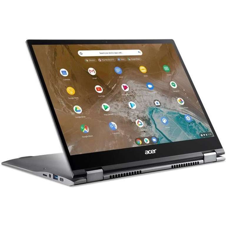 [CDAV] PC Portable 2-en-1 13.5" Acer Chromebook CP713-2W-373X - QHD (2256 x 1504) Tactile, i3-10110U, RAM 8 Go, SSD 128 Go, Chrome OS