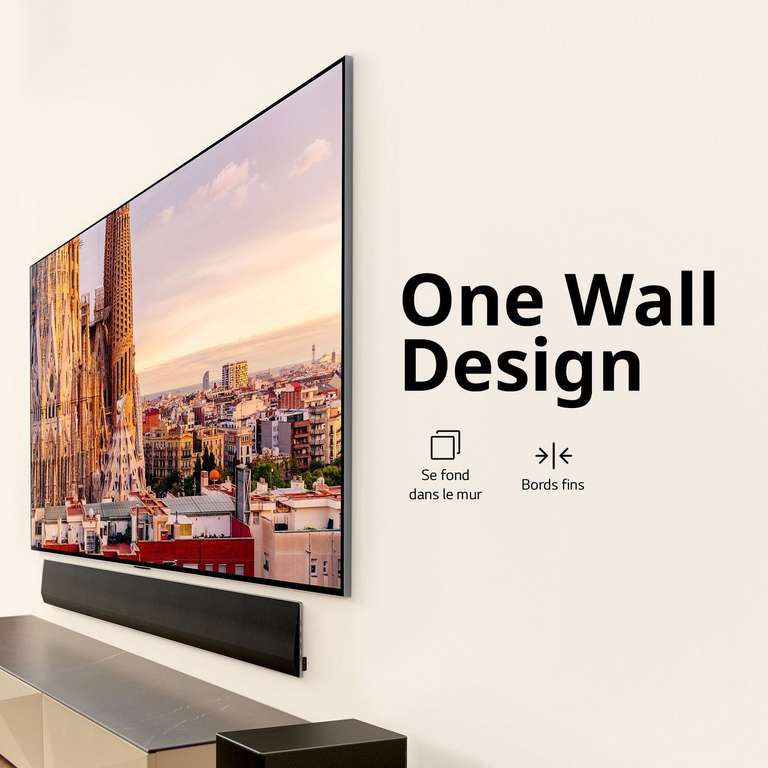 TV 77" LE LG OLED77G3 - OLED Evo, 195 cm, 4K UHD, Smart TV (Via ODR de 500€)
