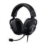Casque Gaming Over-Ear Logitech G PRO X - Micro BLUE VO!CE, DTS Headphone:X 7.1 (Occasion - Comme neuf) - Vendeur tiers