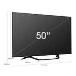 TV 50" Hisense 50A63H 2022 - 4K UHD, Smart TV, Dolby Vision HDR, DTS Virtual X