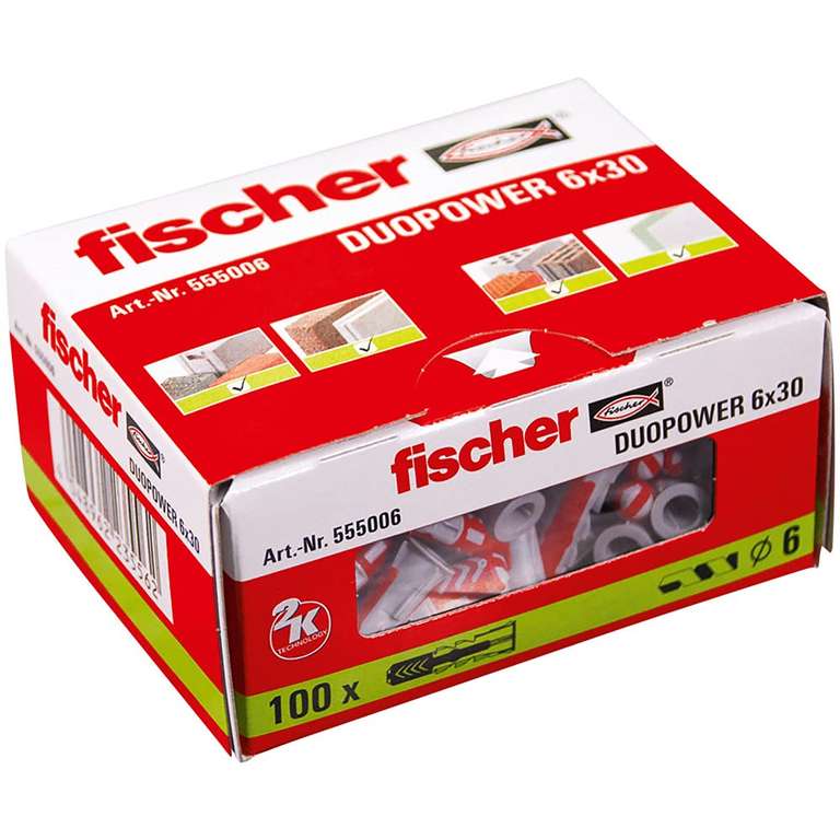 Lot de Chevilles Duopower Fischer 