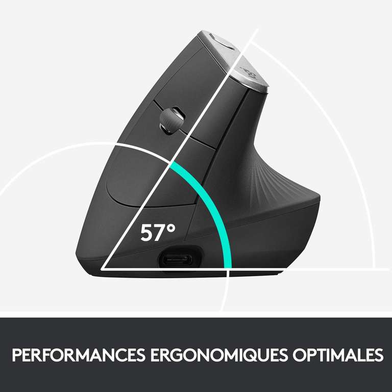 Souris Logitech MX Verticale Ergonomique - Ouverte Jamais Utilisée - état Neuf