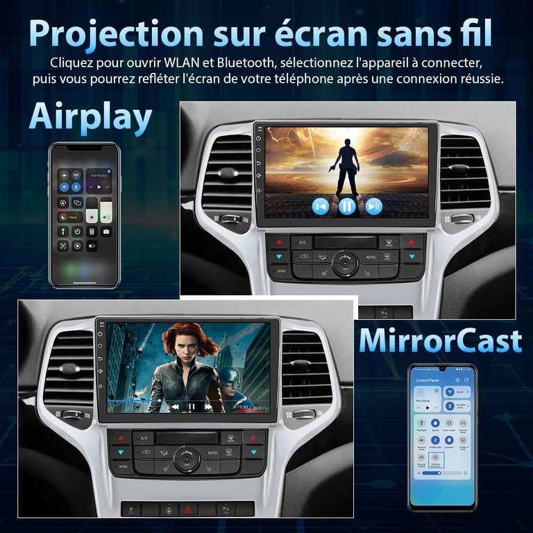 Wireless Android Auto Carplay transforme Le Filaire en sans Fil, Prend en  Charge Air Play, Smart View (vendeur tiers - via coupon) –