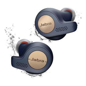 Ecouteurs sans fil True Wireless Jabra Elite 65t Active - Bleu/Or