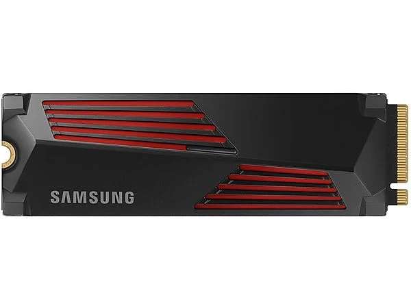 SSD interne PCIe 4.0 NVMe M.2 Samsung 990 Pro - 4 To (MZ-V9P4T0GW) avec  dissipateur (Frontaliers Belgique) –