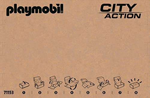 Jouet Playmobil Aéroport City Action (71153) - Aéroport et avion
