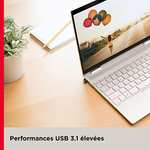 Clé USB 3.1 SanDisk Ultra Fit - 256 Go, jusqu'à 130 Mo/s de lecture
