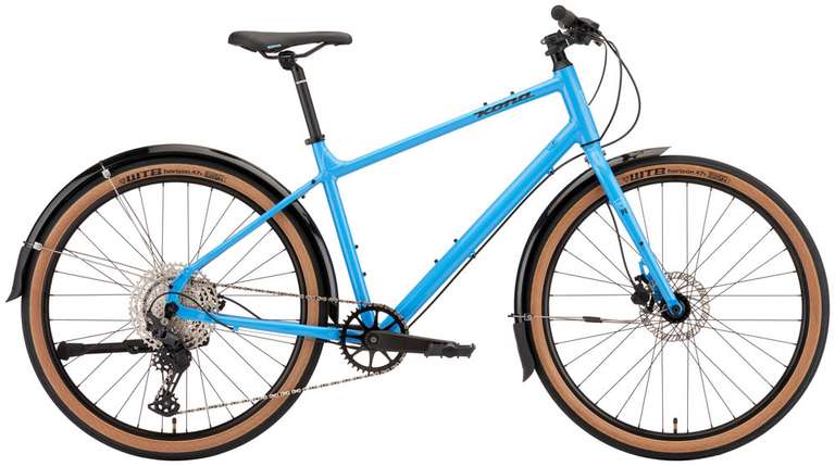 Vélo Kona Dew DL - Bleu, Plusieurs tailles disponibles (konabikes.fr)