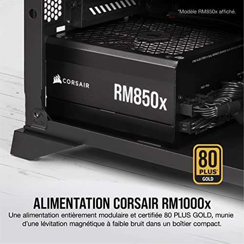 Alimentation PC modulaire Corsair RM1000x 80 PLUS Gold 1000 Watts –