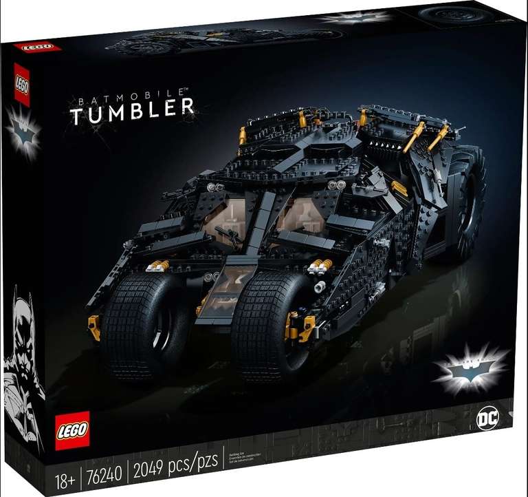 Lego super heroes Batman Batmobile Tumbler - 76240 (via 53,99€ sur cagnotte fidélité)