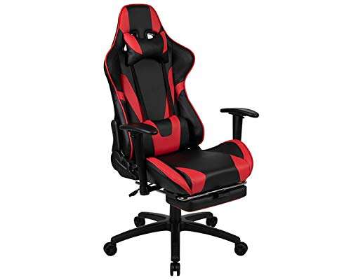 Siège Gamer Flash Furniture - couleur noir & rouge