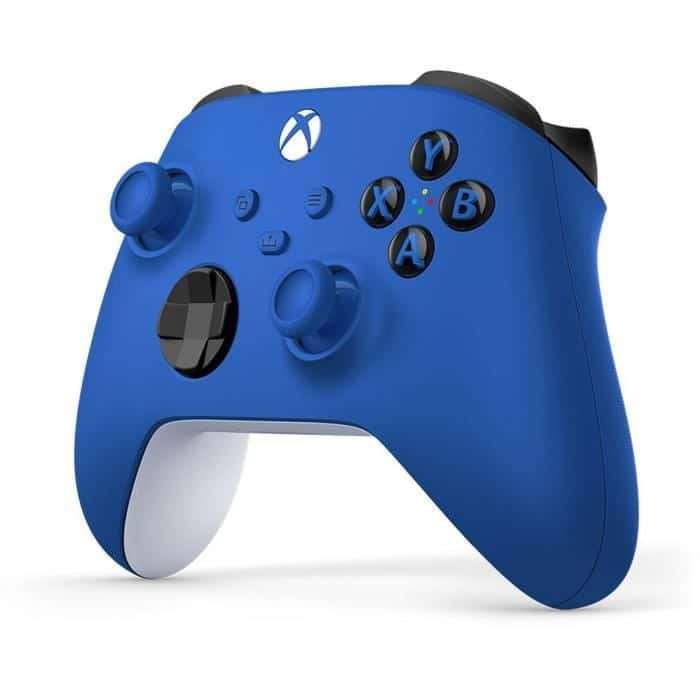 Manette sans fil Microsoft Xbox Series - Coloris bleu, blanche ou volt (+2,25€ en RP - Vendeur Boulanger)