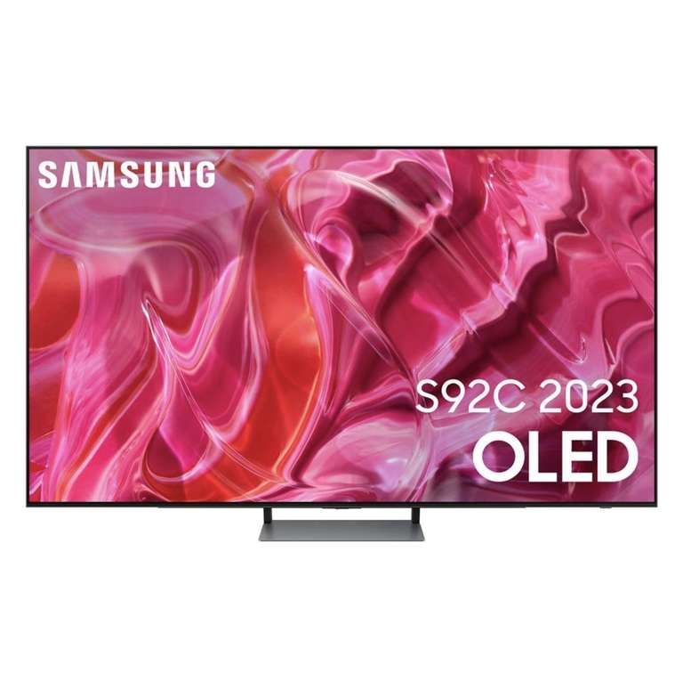 TV 77" Samsung TQ77S92C - 4K UHD, OLED 2023 Carbon Silver (via ODR de 600€)
