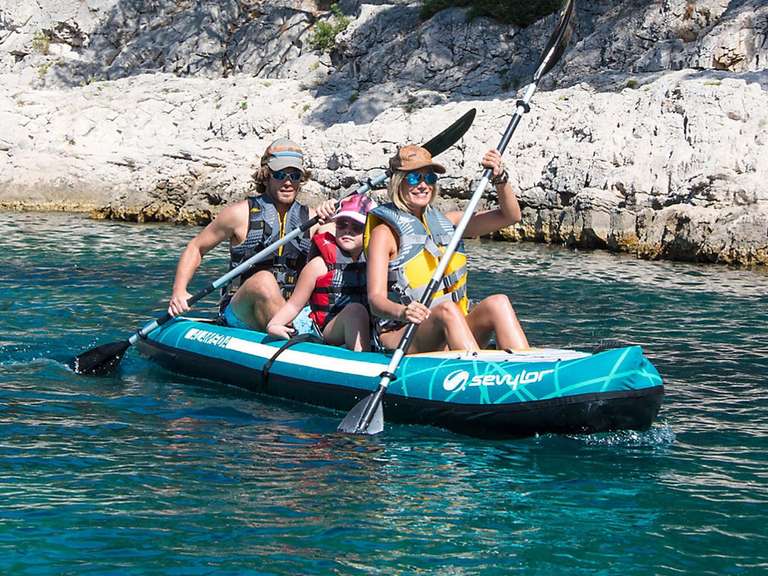 Kayak Sevylor Alameda - 3 personnes | 2 adultes + 1 enfant