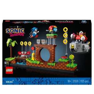 Jeu de construction Lego Ideas Sonic The Hedgehog (21331) - Green Hill Zone (Via 22.76€ sur la carte de fidélité)