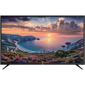 TV LED 43" Continental Edison - UHD 4K, 3xHDMI, 2xUSB - Noir