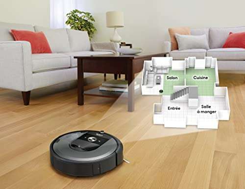 Aspirateur robot connecté iRobot Roomba i7+ (i7556)