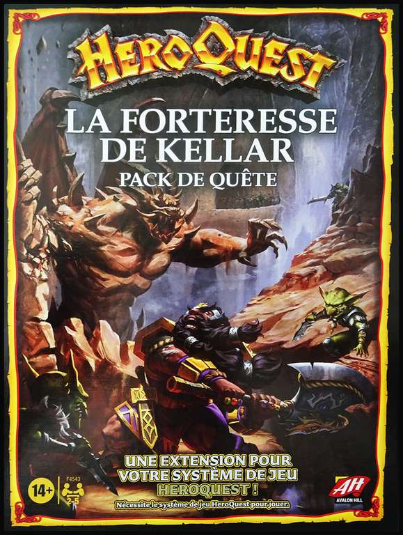 Extension Hero Quest - La forteresse de Kellar