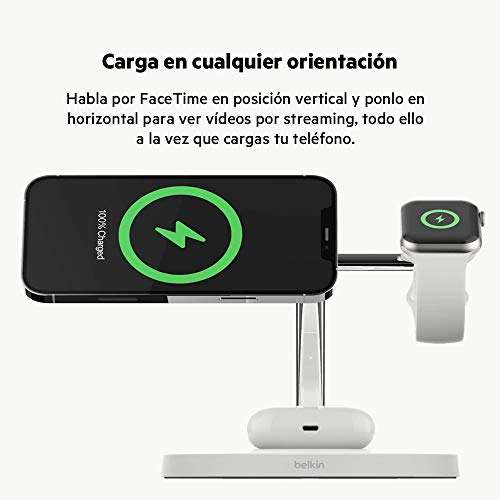 Station de recharge Belkin BoostCharge Pro avec Magsafe pour iPhone + Apple Watch + Airpods