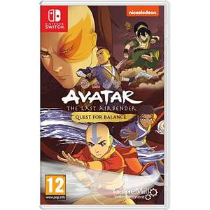 Avatar The Last Airbender : Quest for Balance sur Nintendo Switch