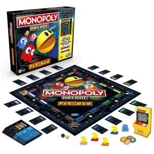 Jeu de société Monopoly - Édition Arcade Pac-Man (avec borne d'arcade)