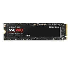 Disque Dur SSD NVMe Samsung 990 pro (MZ-V9P2T0BW) - 2To (Vendeur Boulanger)