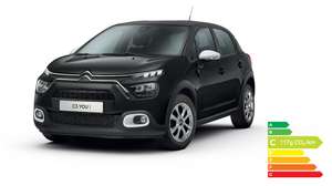 Sélection de véhicules en location longue-durée (LLD) - Ex: Citroën C3 Black Serie sur 48 mois/40000 km à 99€/mois (premier loyer de 2500€)