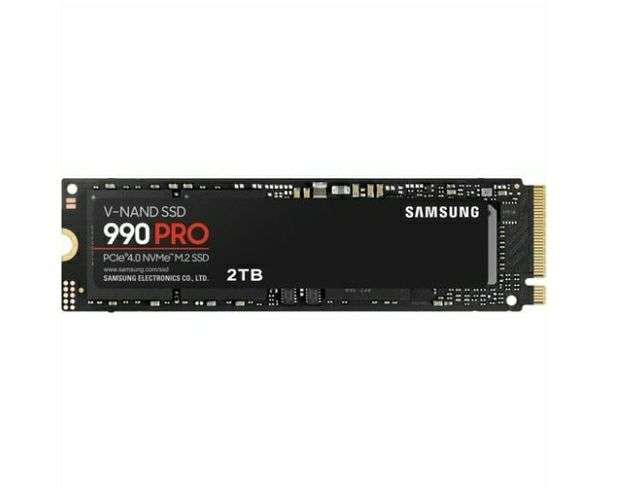 SSD Interne NVMe M.2 PCIe 4.0 Samsung 990 Pro - 2 To (jusqu'à + 50€ Rakuten Points, Vendeur Boulanger)