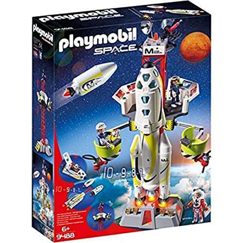 Jouet Playmobil 9488 - Fusée Mars - Mission sur Mars