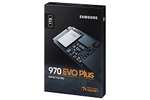 SSD interne M.2 NVMe Samsung 970 EVO Plus (MZ-V7S1T0BW) - 1 To, TLC 3D, Cache DRAM, Jusqu'à 3500-3300 Mo/s (+ 2.75€ en RP - Boulanger)