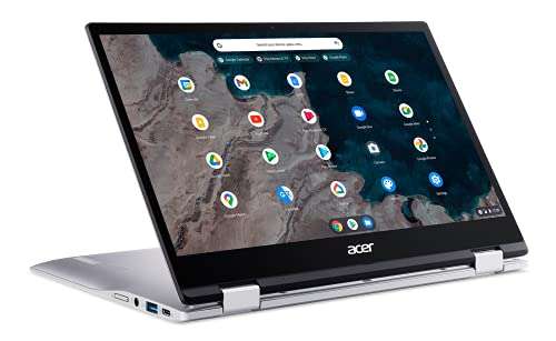 PC Portable 13.3" Acer Chromebook Spin 513 CP513-1H-S64V - Full HD IPS, Snapdragon SC7180, RAM 8 Go, 64 Go eMMC, Chrome OS