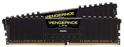 Kit Mémoire RAM Corsair Vengeance LPX (CMK32GX4M2D3600C16) - 32 Go (2 x 16 Go), DDR4, 3600MHz, 16-19-19-36