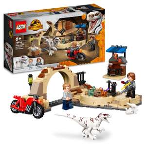 LEGO 76945 Jurassic World La Poursuite en Moto de l’Atrociraptor