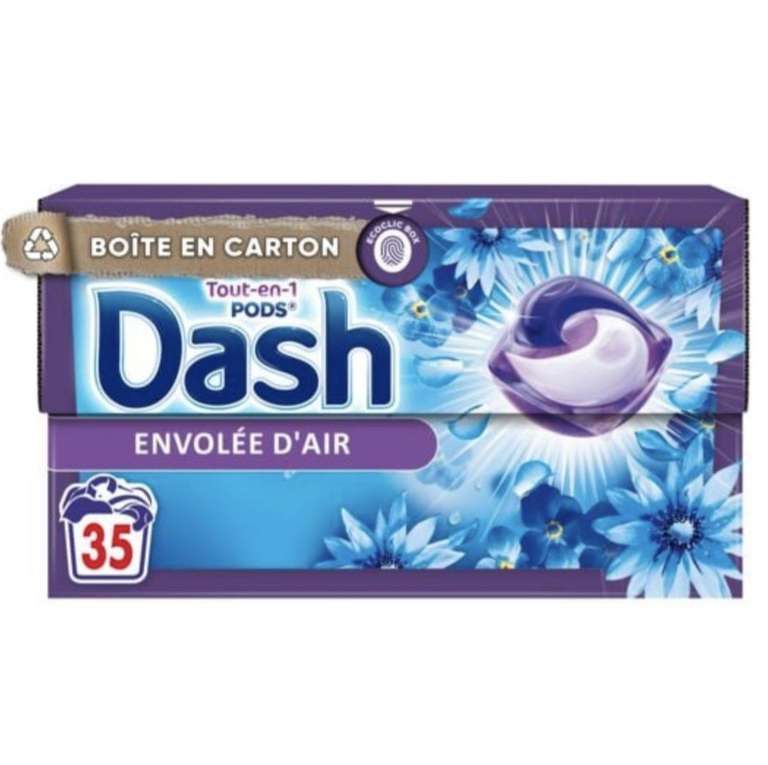 Lessive en capsules Dash Pods ×35 (Via 14,51€ fidélité)